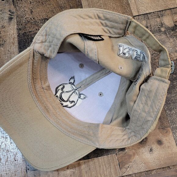 New Yamaha RHINO Brown Adjustable Snapback Hat One Size FLAW‎ - Picture 8 of 8